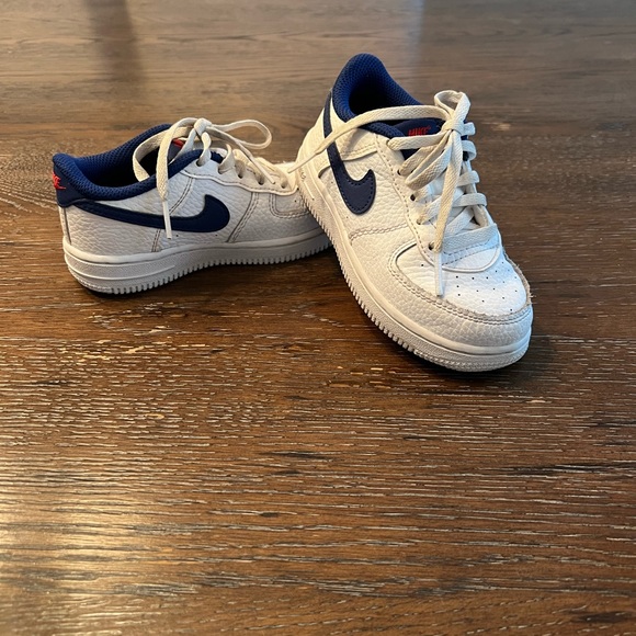 Nike Other - Nike toddler Force 1 toddler size 9C blue and white
